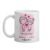 Personalized couple mug with custom names and romantic Our Love Story design