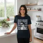 Girl Mum Boy Mum Vintage T-Shirt | Retro Mum Gift - Image 4